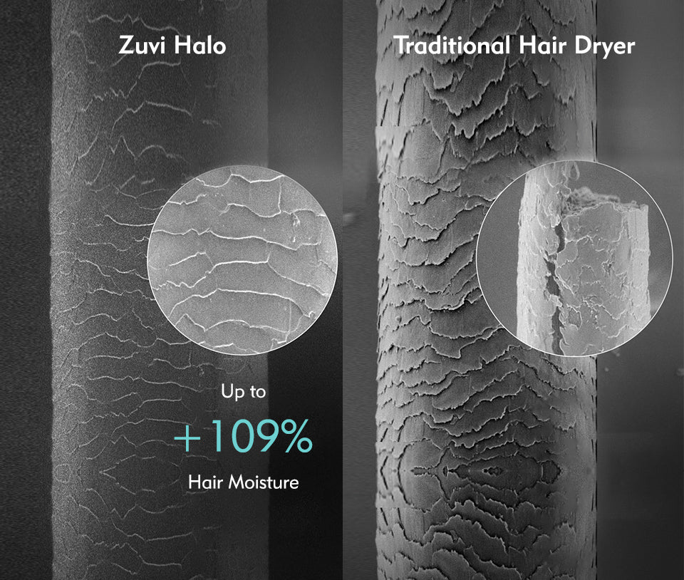 Zuvi Halo Hair Dryer - 9 ft. Cord